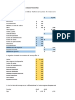 Ejercicios de Construccion de Estados Financieros