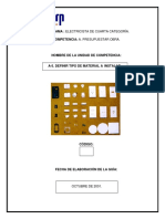 A-5. Definir Tipo de Material A Utilizar