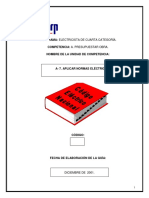 A-7. Aplicar Normas Electricas