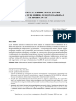 Tratamiento A La Delincuencia Juvenil en Colombia en El Sistema de Responsabilidad de Adolecentes