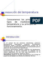 Medición de Temperatura