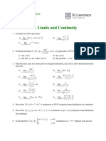 VI - Limits and Continuity PDF