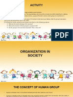 Social Organization