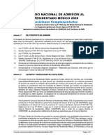 Disposiciones Complementarias 2020