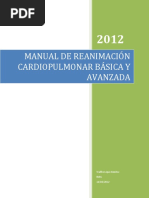 Documento de Apoyo Manual Reanimacion Cardiopulmonar Basica PDF