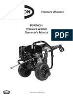 ps4240 Pressure Washer Operator S Manual