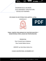 Diseño Preliminar de Centrifugación y Dewatering para Lodos de Perforación PDF