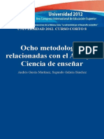 8 Metodologías Relacionadas Con El Arte y La Ciencia de Enseñar Cuba 2012