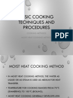 Moist Heat Cooking Method