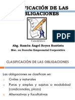 2 - Clasificación Obligaciones