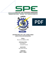 Informe Proceso de Soldadura TIG