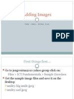 Adding Images: The HTML Tag