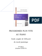 Livre Sur Le Piano - Guide de L'efficacité Du Travail Pianistique