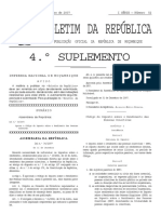 Lei Nº 34 - 2007 de 31 de Dezembro