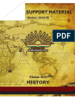 KVS STUDENT SUPPORT MATERICAL CLASS XII History PDF