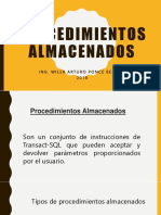 Procedimientos Almacenados WPB