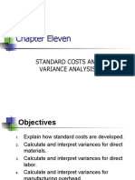 Chapter Eleven: Standard Costs and Variance Analysis