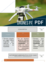 Concepto de Drones