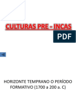 Culturas Pre Incas