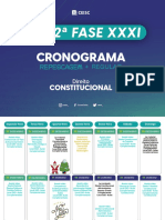 Cronograma Oab 2020