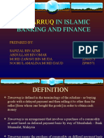 Tawarruq: in Islamic Banking and Finance