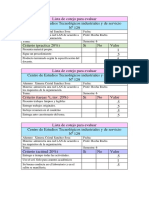 Lista de Cotejo para Evaluar 6