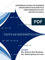 Libro de Texto de Matemática Básica Curso Propedéutico-2018