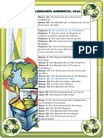 Calendario Ambiental 2020