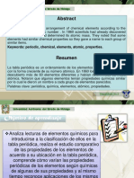 HISTORIA DE LA TABLA PERIODICA DE LOS ELEMENTOS QUIMICOS Área Académica Química Paz María de Lourdes Cornejo Arteaga