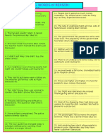 Linking Words of Reason Practice