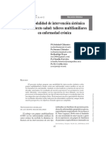 Una Modalidad de Intervencion Sistemica en El Contexto Salud Talleres Multifamiliares en Enfermedad Cronica