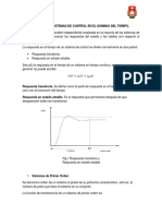 Análisis de Sistemas de Control en El Dominio Del Tiempo