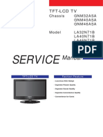 Samsung La32n71b La40n71b La46n71b Chassis Gnm32asa Gnm40asa Gnm46asa PDF