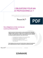 Guide Réglementation Obligations Norme Cuisine Professionnelle