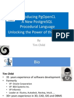 PostgreSQL OpenCL Procedural Language