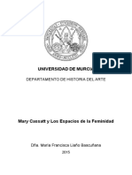 TESIS Mary Cassatt y Los Espacios de La Feminidad (MARIA FRANCISCA LIAÑO BASCUÑANA) PDF