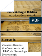 Narratología Bíblica