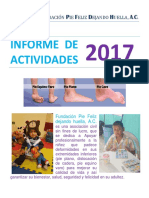 Informe 2017 Pie Feliz