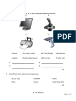 Worksheet 01, Yr 9, ICT