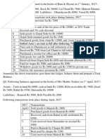 Worksheet Ledger and Trial Balance