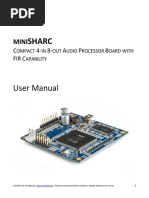 miniSHARC User Manual