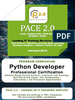 PACE 2.0 Syllabus Python Developer Program