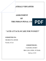 Acid Attack