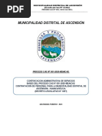 Convocatoria Cas #001-2020/mda/cas Municipalidad Distrital de Ascension