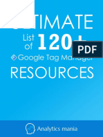 120 Google Tag Manager Resources - Analytics Mania PDF