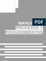 Manual de Procesos y Procedimientos