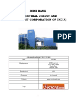 ICICI BANK The Project