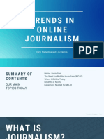 Trends in Online Journalism PDF