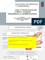 Anatomia y Fisiologia Utero y Ovarios