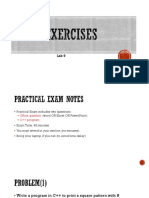 Lab 9 C++ Exercises